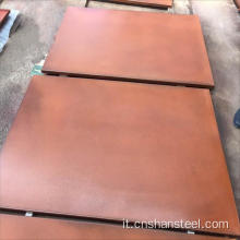 Piastra in acciaio resistente ai weatch corten A/B Q355NH